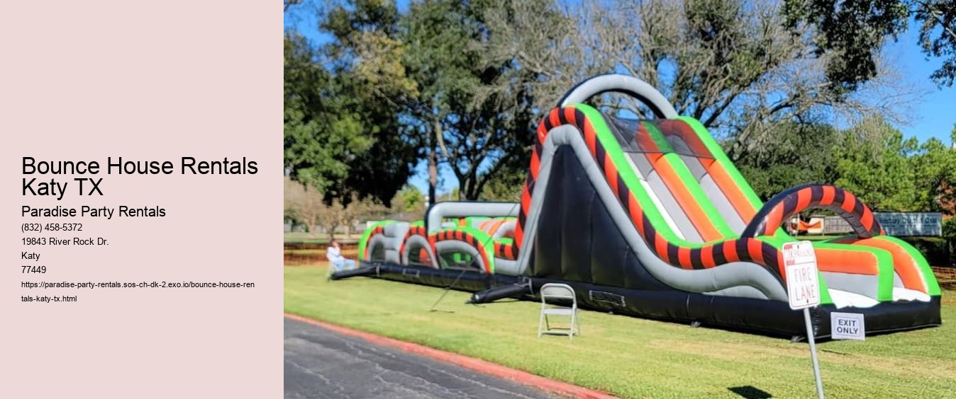 Bounce House Rentals Katy TX
