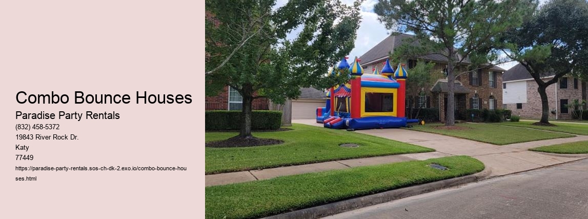 Combo Bounce Houses