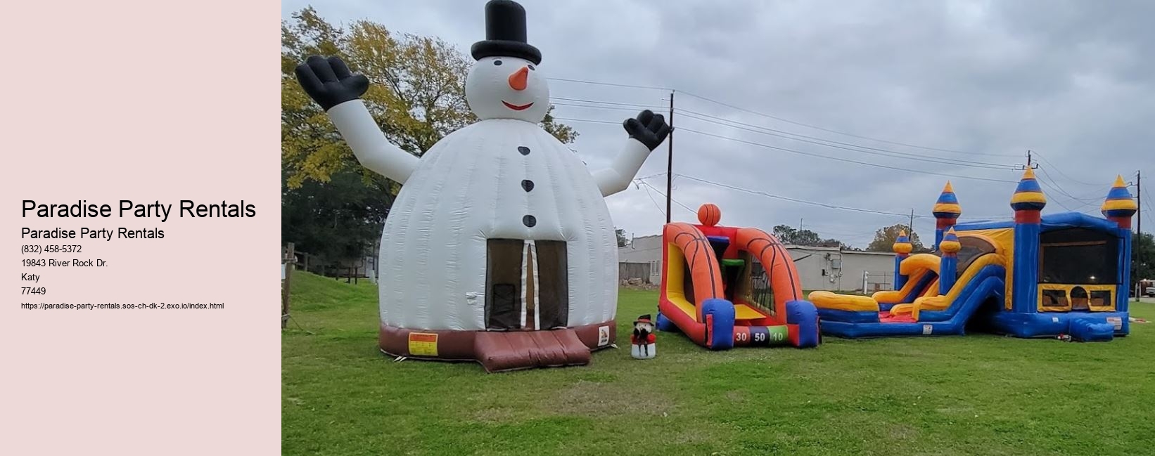 Paradise Party Rentals