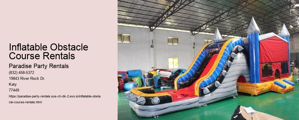 Inflatable Obstacle Course Rentals